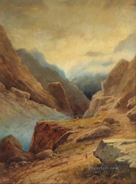 darial gorge 1891 Romantic Ivan Aivazovsky Russian Oil Paintings